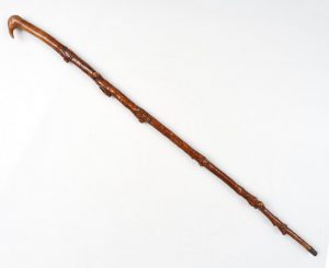 Wooden shepherd's walking stick (MERL 55/6)