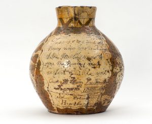 Harvest festival jug with poem design (MERL 60/146)