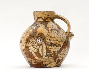 Harvest festival jug with sgraffito design (MERL 60/146)