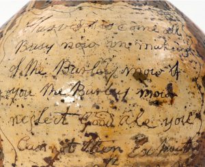 Harvest festival jug with sgraffito design (MERL 60/146)