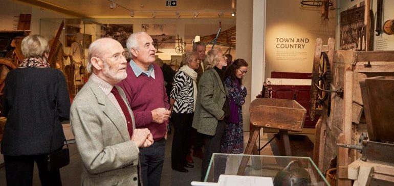 A group visiting the Museum of English Rural Life