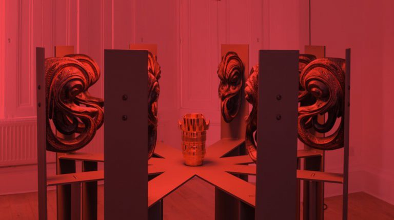 Photograph of an Installation by Steve Claydon