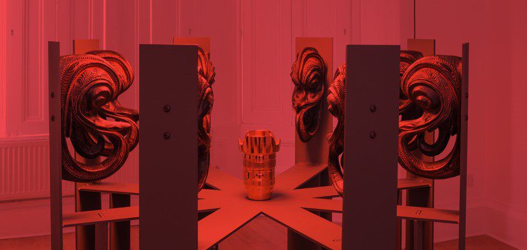 Photograph of an Installation by Steve Claydon