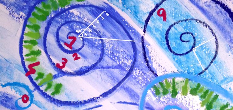 Original artwork by Louise Arnal for the Gambling with Floods? exhibition
