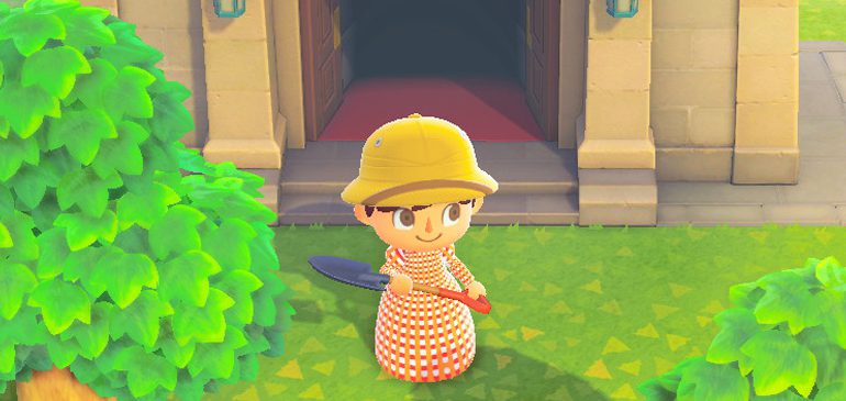 Computerised image of figure wearing smock-frock
