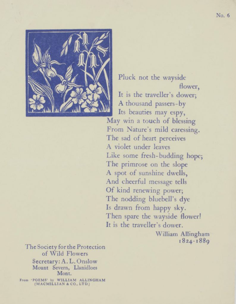 A poem by William Allingham.