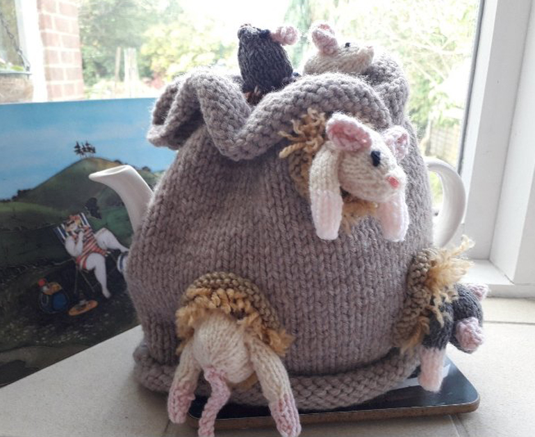 Knitting by Angela Brown