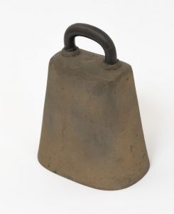 Metal sheep bell with handle