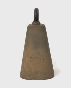 Metal sheep bell with handle