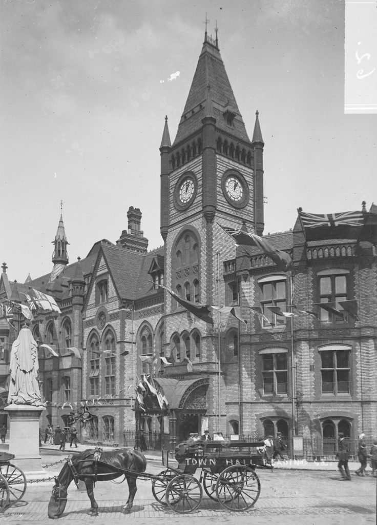 Exterior of Town Hall, Reading