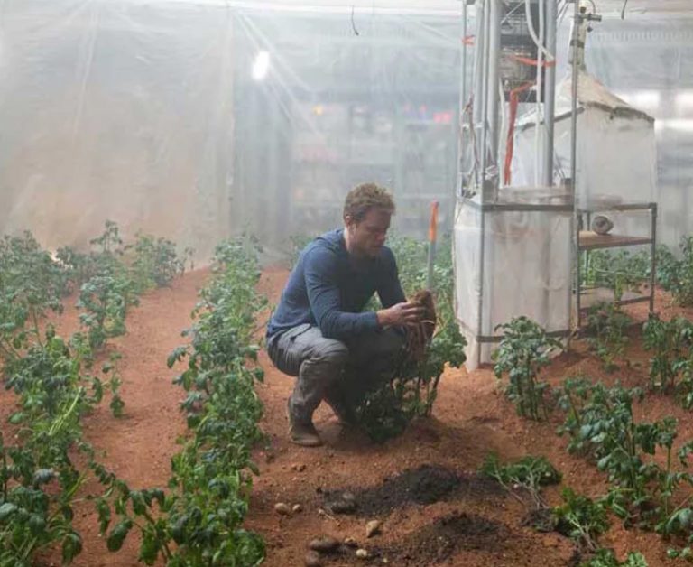 Featured image showing Matt Damon in The Martian.