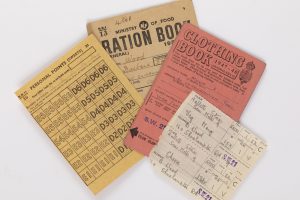 1950-1951 ration book and coupons belonging to Barbara Wood (MERL 2019/55)