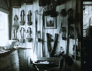 Photograph showing interior of Lavinia Smith's Downside House taken by Henry Owen Vaughan (MERL P DX2049 PH5_39)