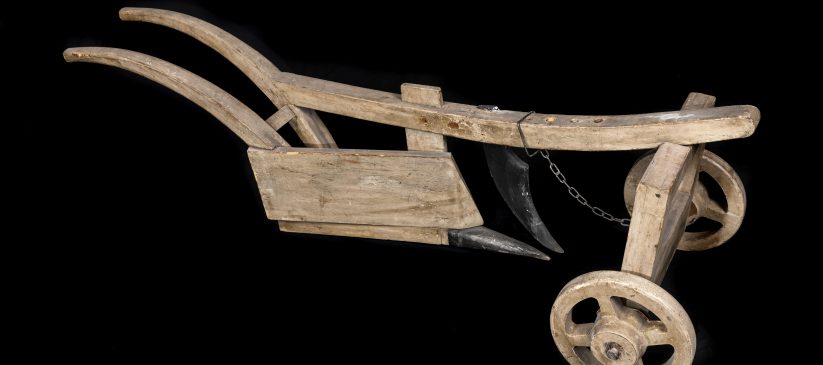 Model C17th Hertfordshire plough from Festival of Britain (MERL 52/68)
