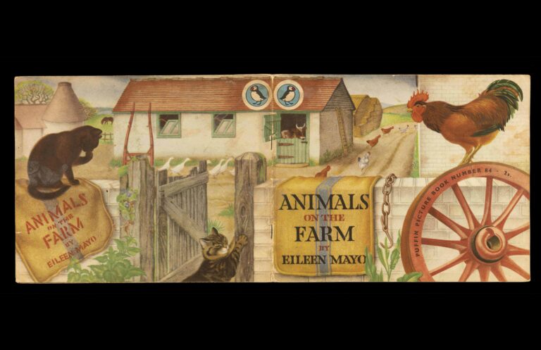 Eileen Mayo, Animals on the Farm (Harmondsworth: Penguin, 1951) (Children's Collection 630-May).