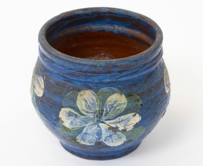 Quentin Bell, Decorated plant pot, 1951 (MERL 2010/69)