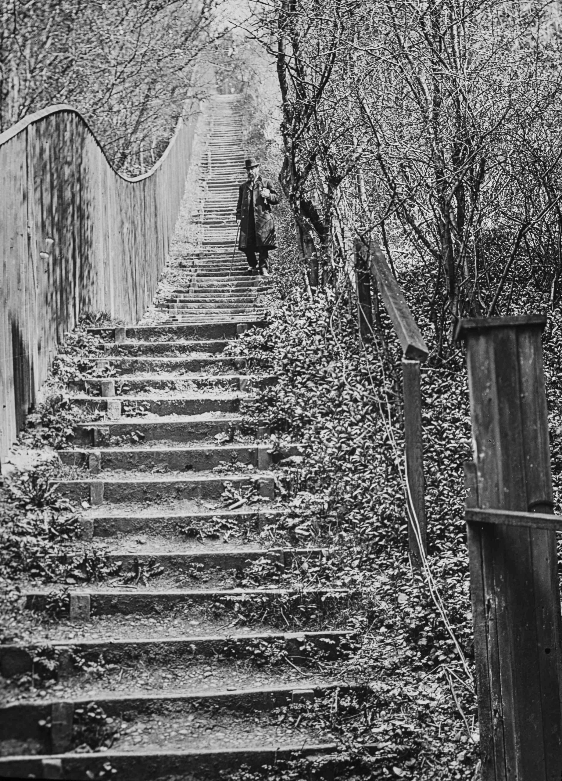 Then and now: Jacob's Ladder, Warlingham, Surrey