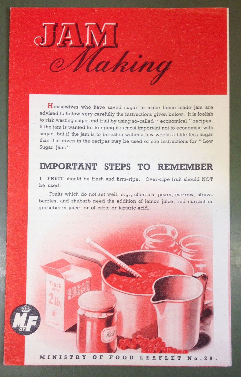 A recipe for making jam.