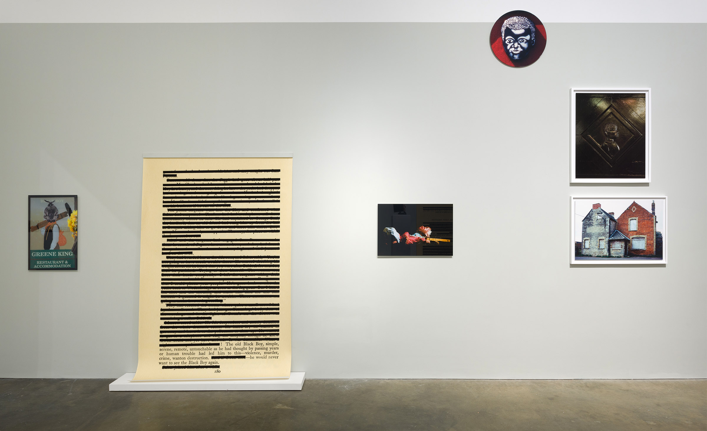 Ingrid Pollard's installation at MK Gallery.