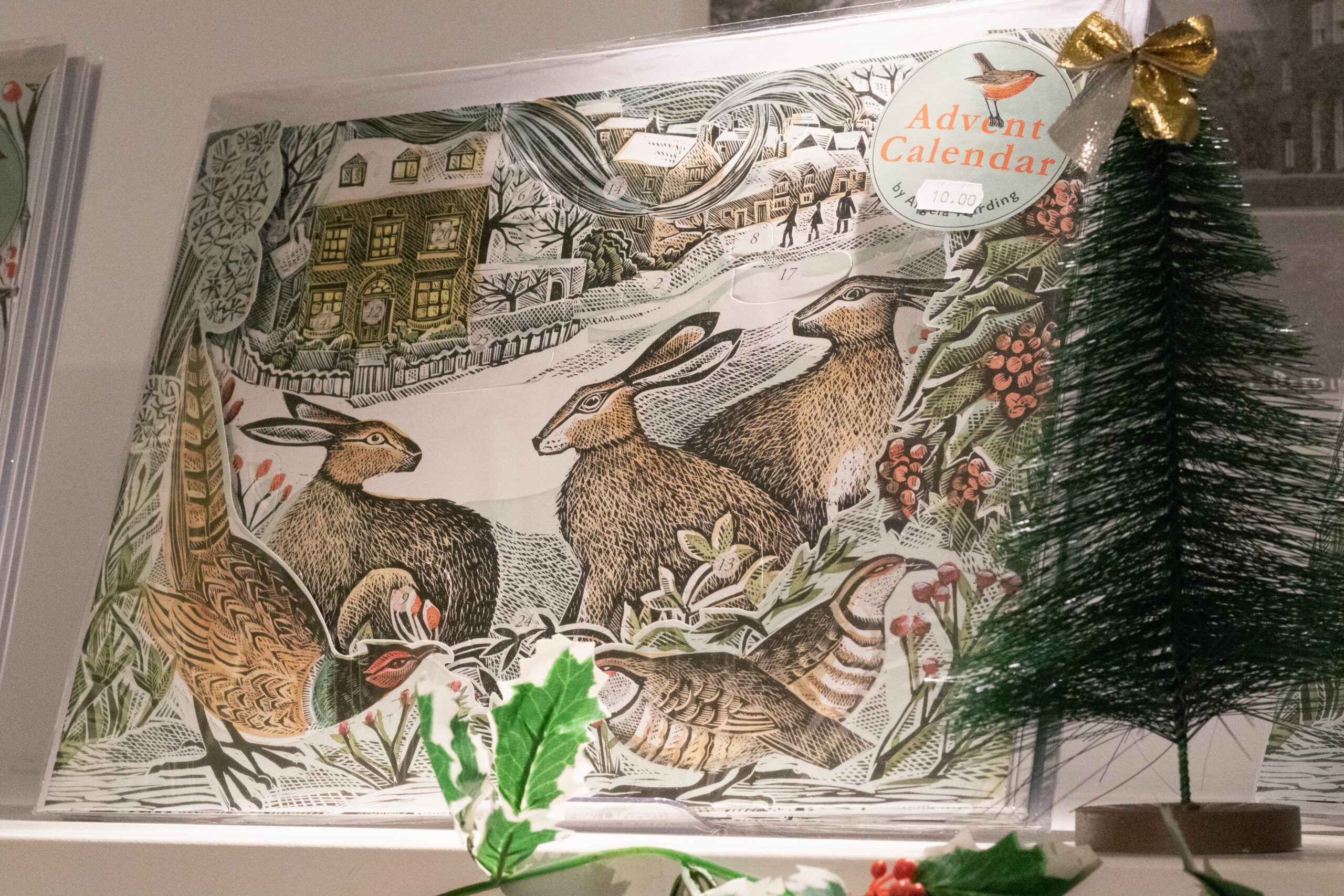 An advent calendar.