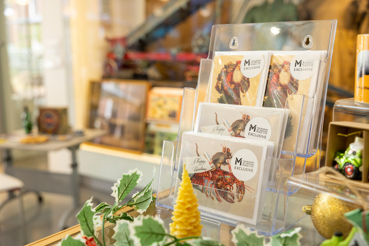 Christmas cards in The MERL shop.