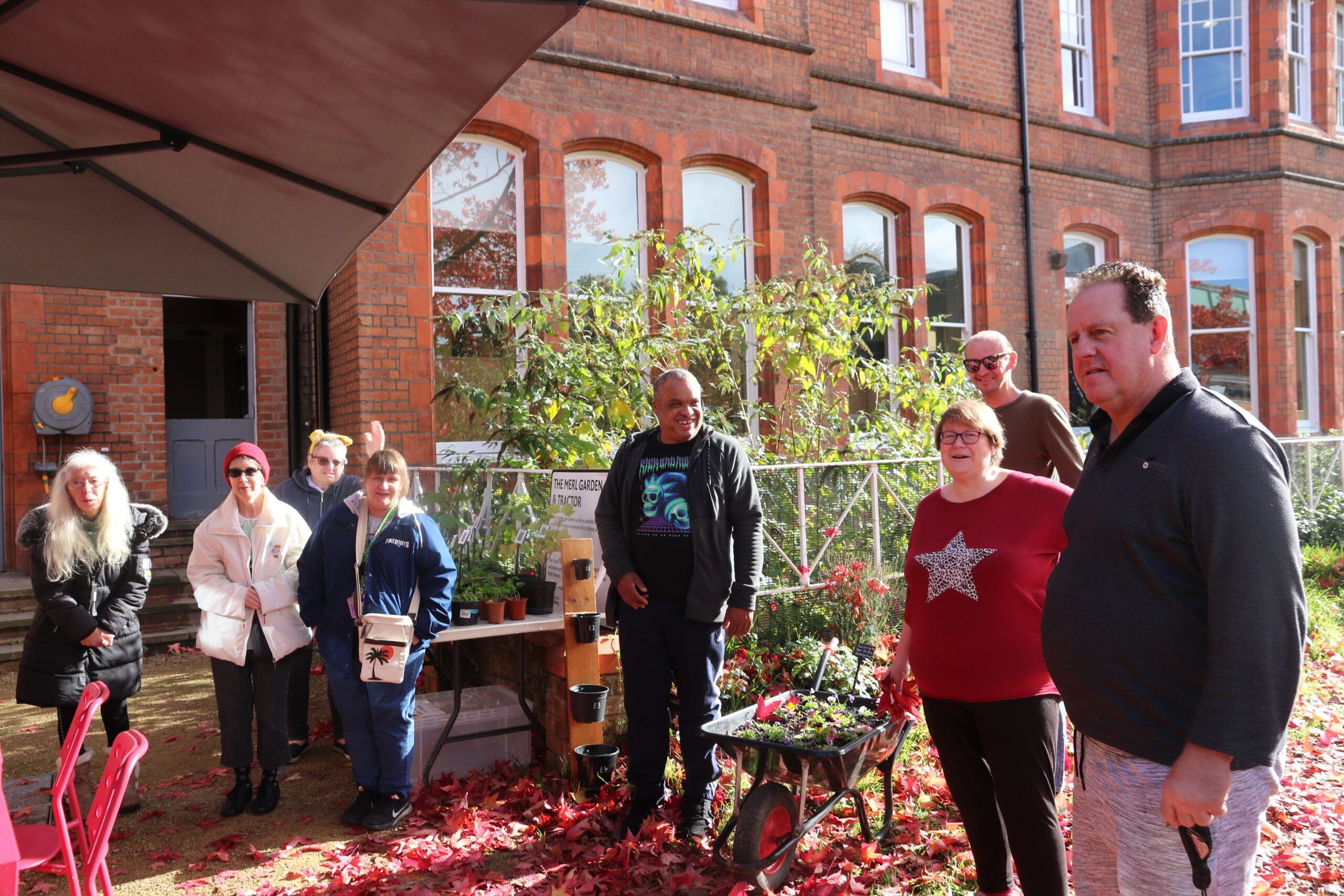 Our Hear Our Voice gardeners.