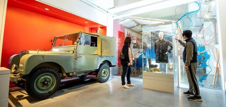 Visitors in The MERL galleries