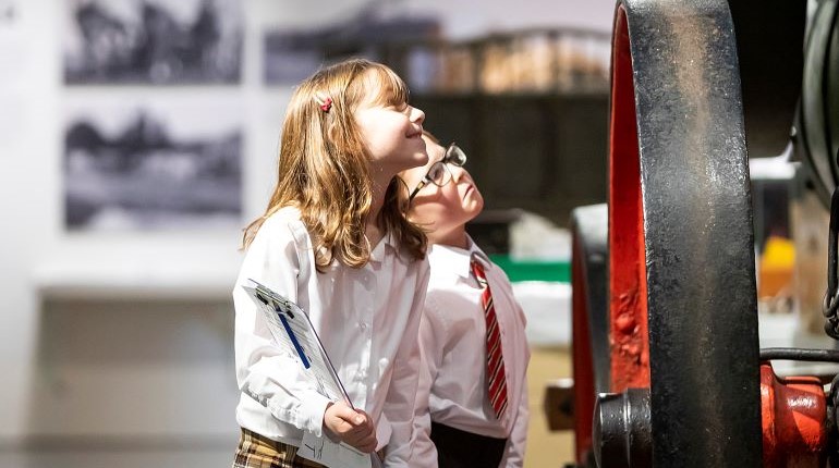 School kids at The MERL