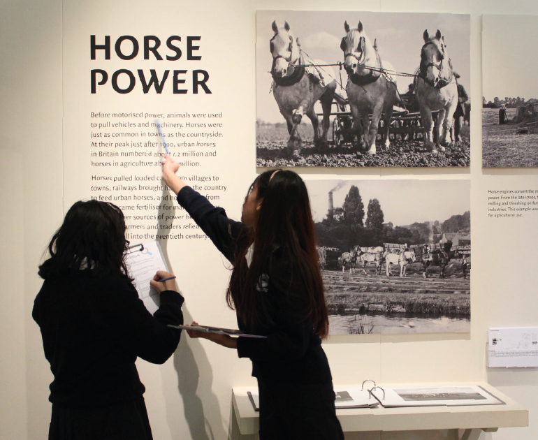 A school visit to The MERL.