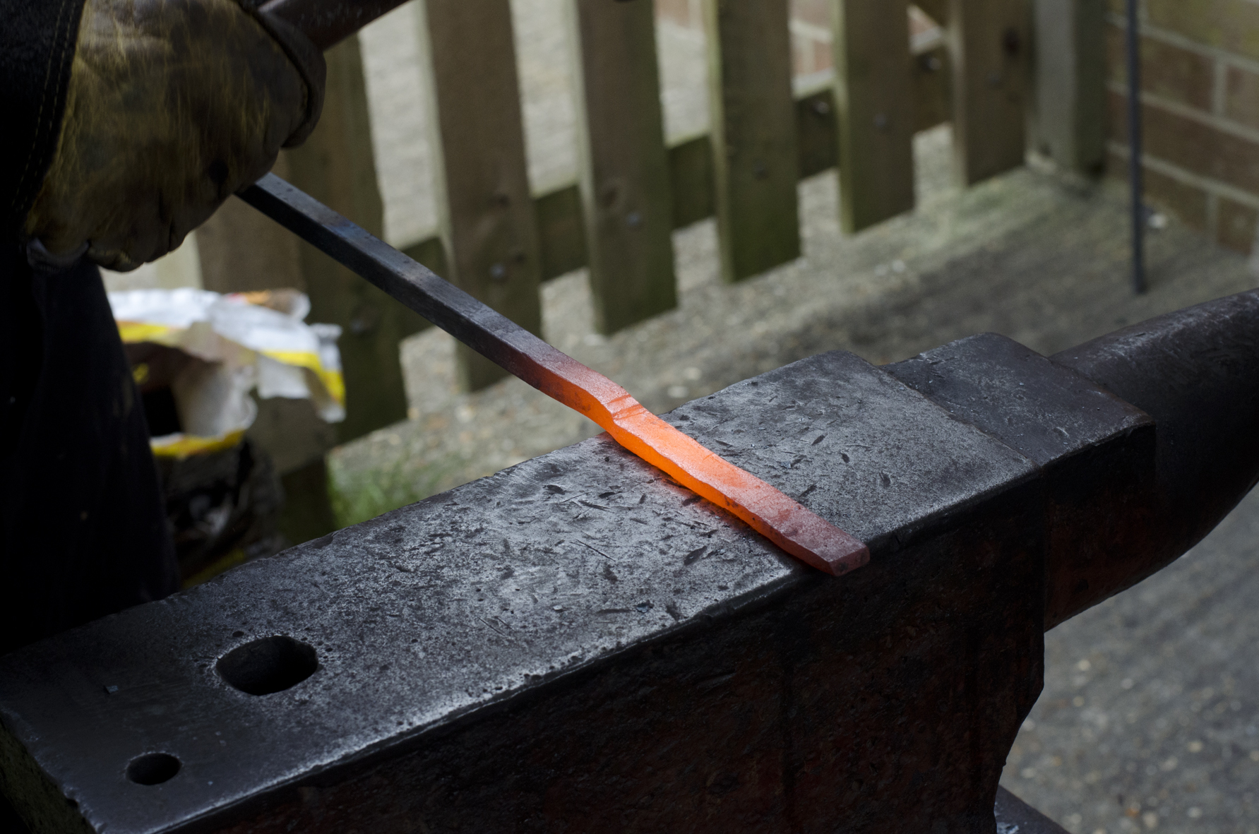 Making a billhook