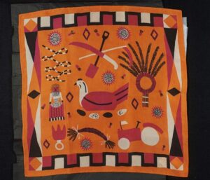 MERL themed scarf for discover entry