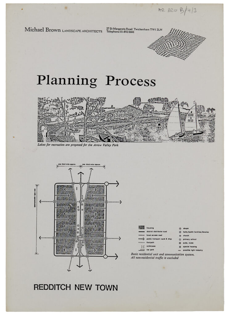 Michael Brown's planning process Redditch New Town