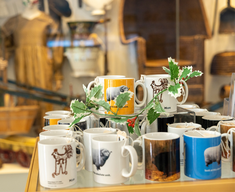 A selection of MERL products available from the online shop