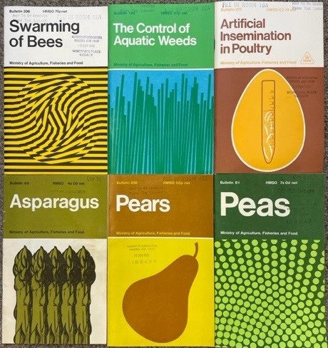 Iconic covers of the MAFF bulletins