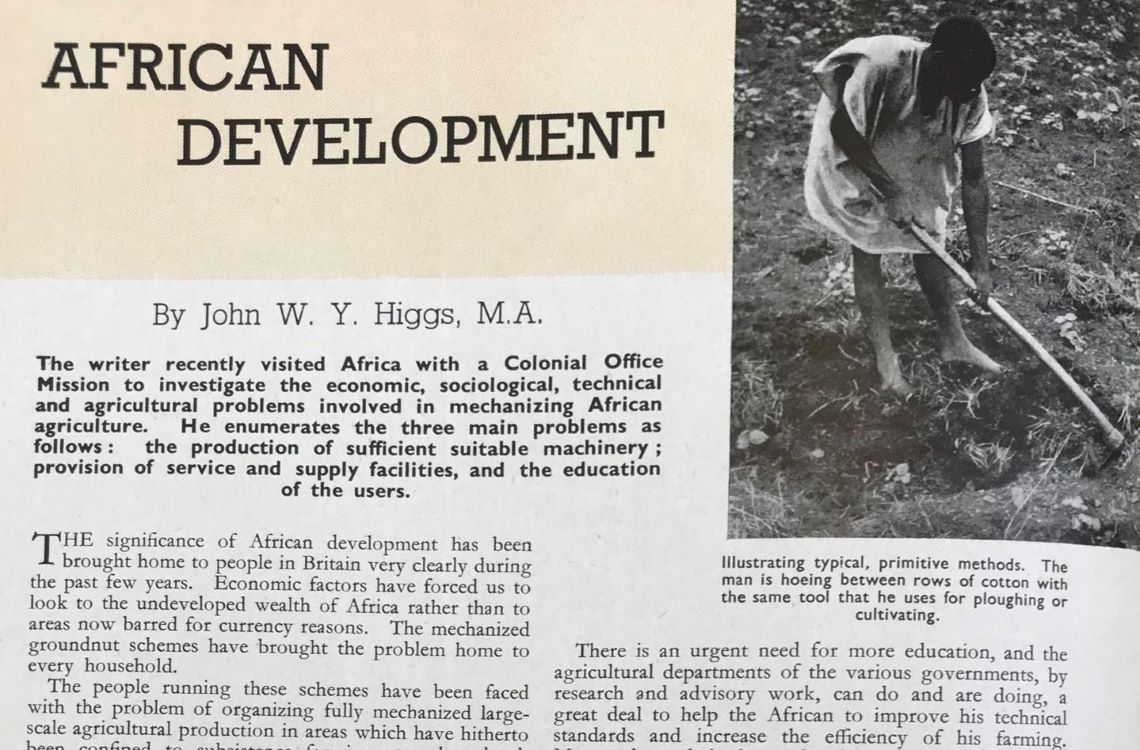 Article written by John Higgs in Farm Mechanisation