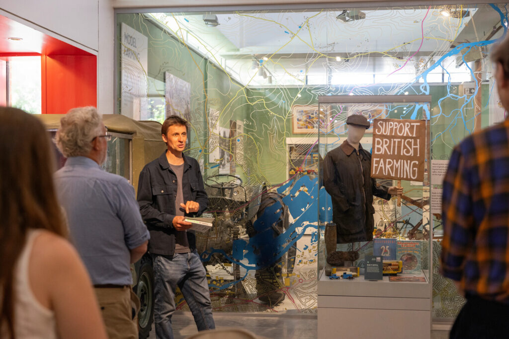 A gallery tour at The MERL