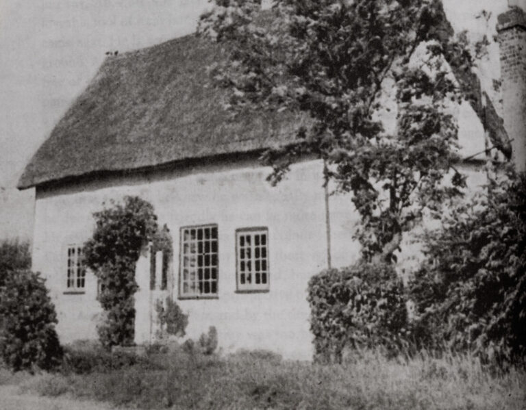 E.M. Barraud's cottage in Cambridgeshire