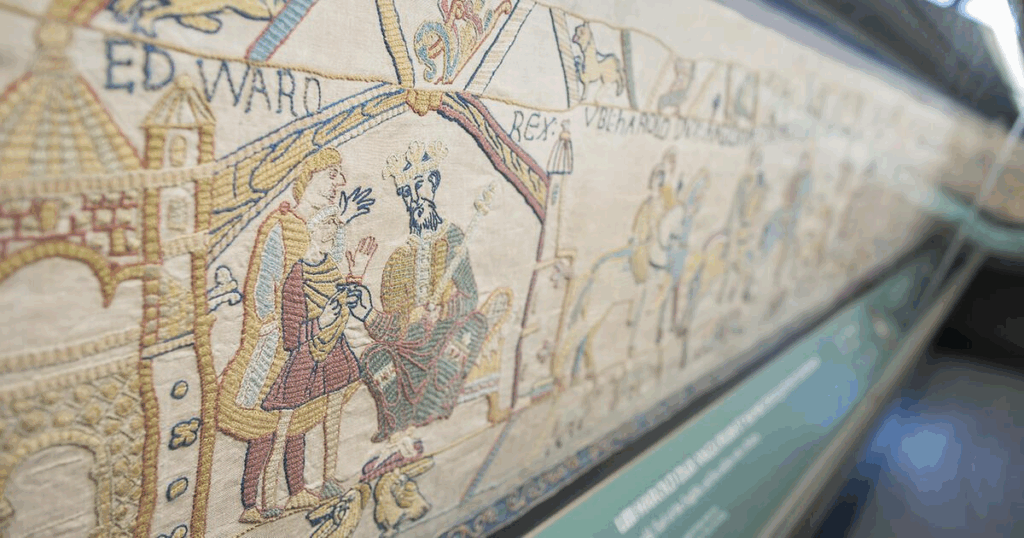 Britain's Bayeux Tapestry, at Reading Museum