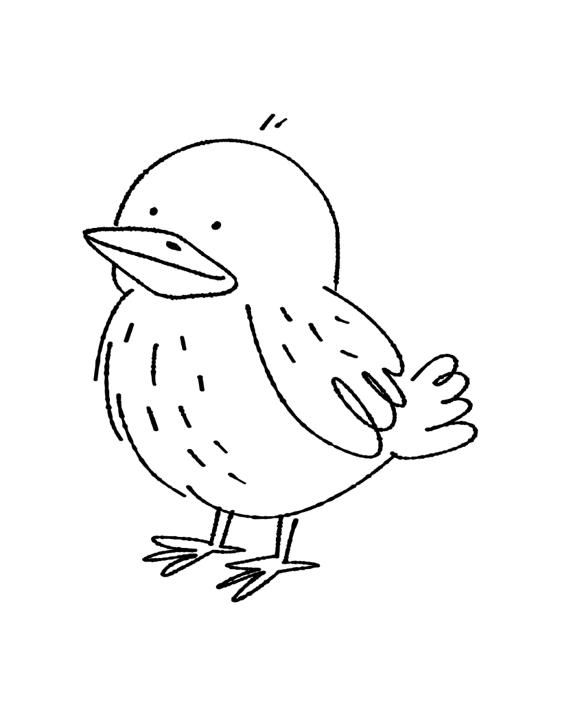 A sketch of the Friday Fledgling
