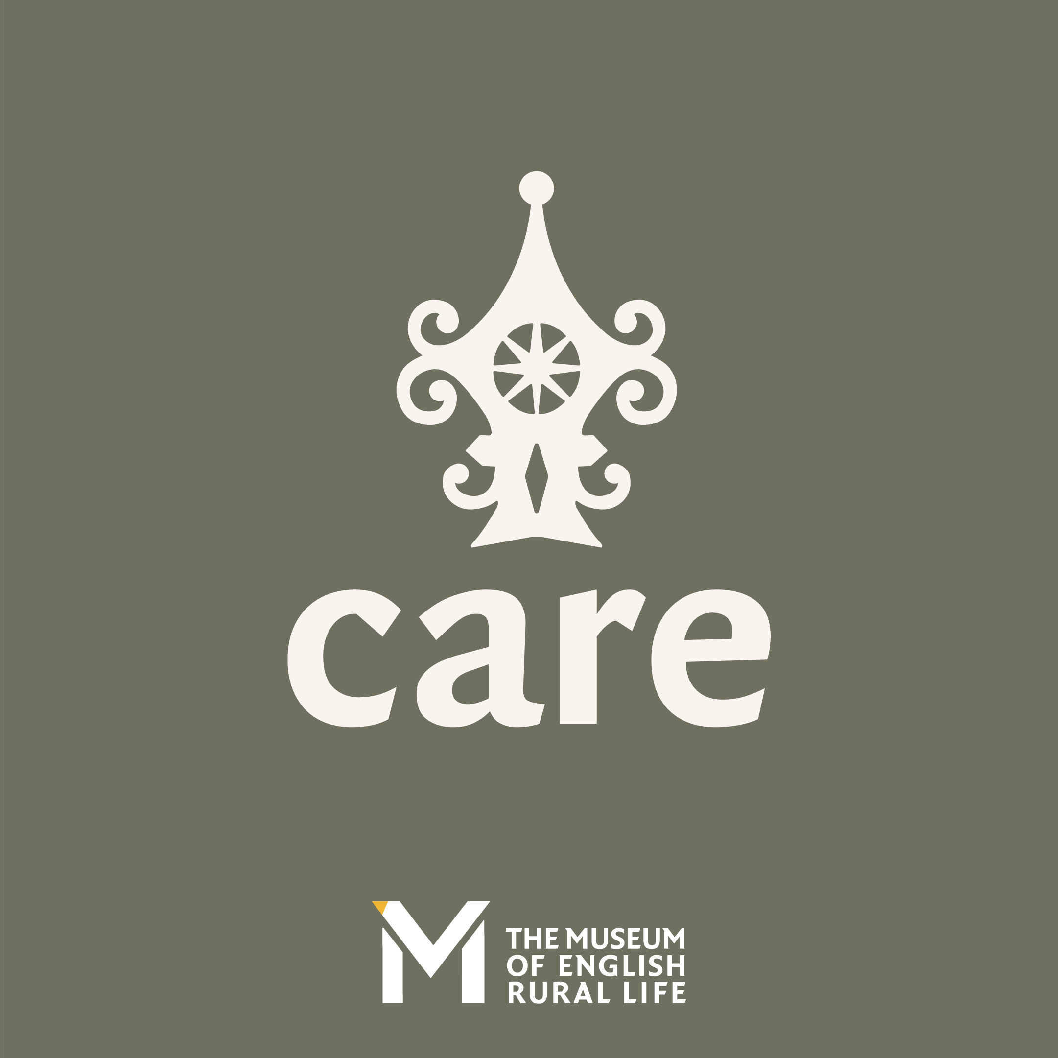 'care' logo, The MERL.