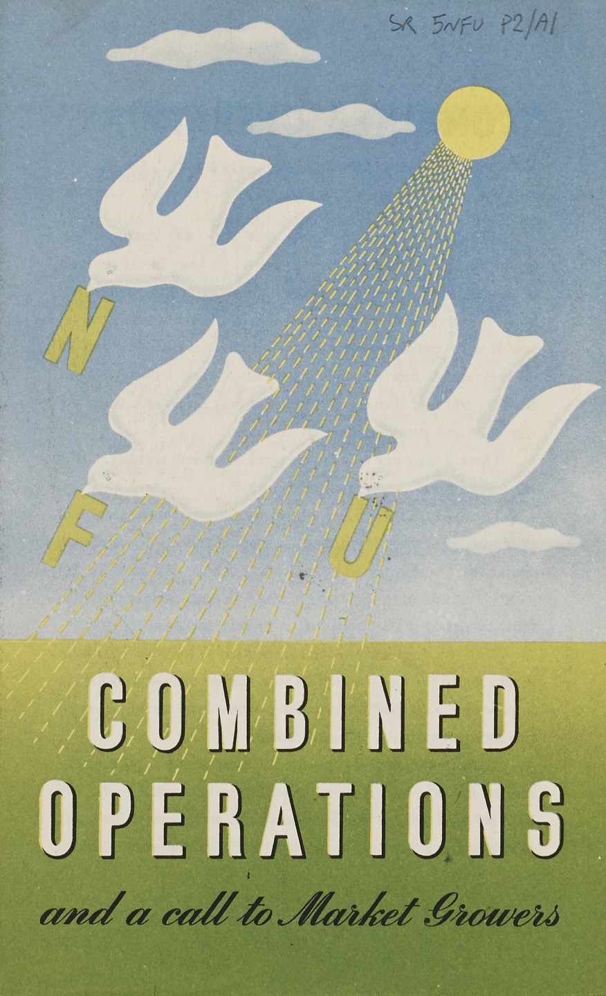 LEAFLET: Combined Operations and a call to Market Growers. Date c. 1945