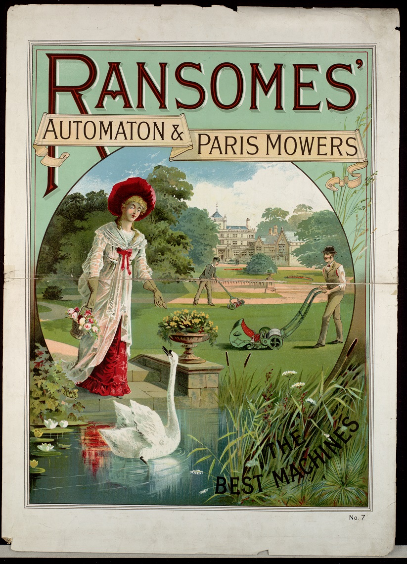 Ransomes' Automatons & Paris Mowers advertisement 