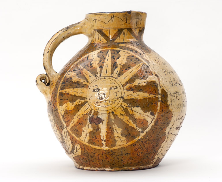 Harvest festival jug with sunshine design (MERL 60/146)