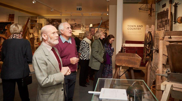 A group visiting the Museum of English Rural Life