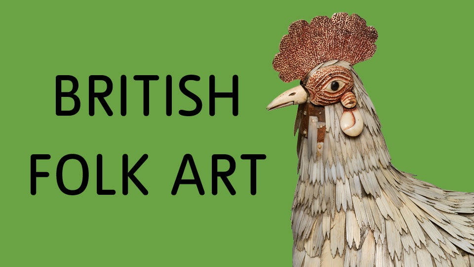 Cover image for the British Folk Art exhibition