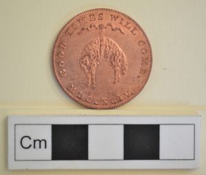 trade token from Simonds collection of trade tokens