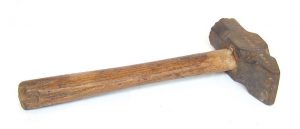 hammer used by Higgins James Bown, carpenter of Braishfield