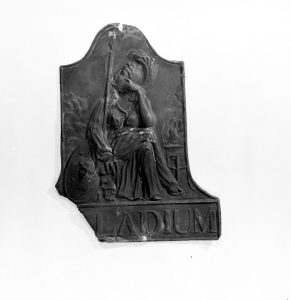 fire insurance metal plaque in Victoria and Albert collection