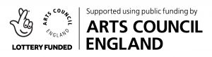 National Lottery and Arts Council England logo