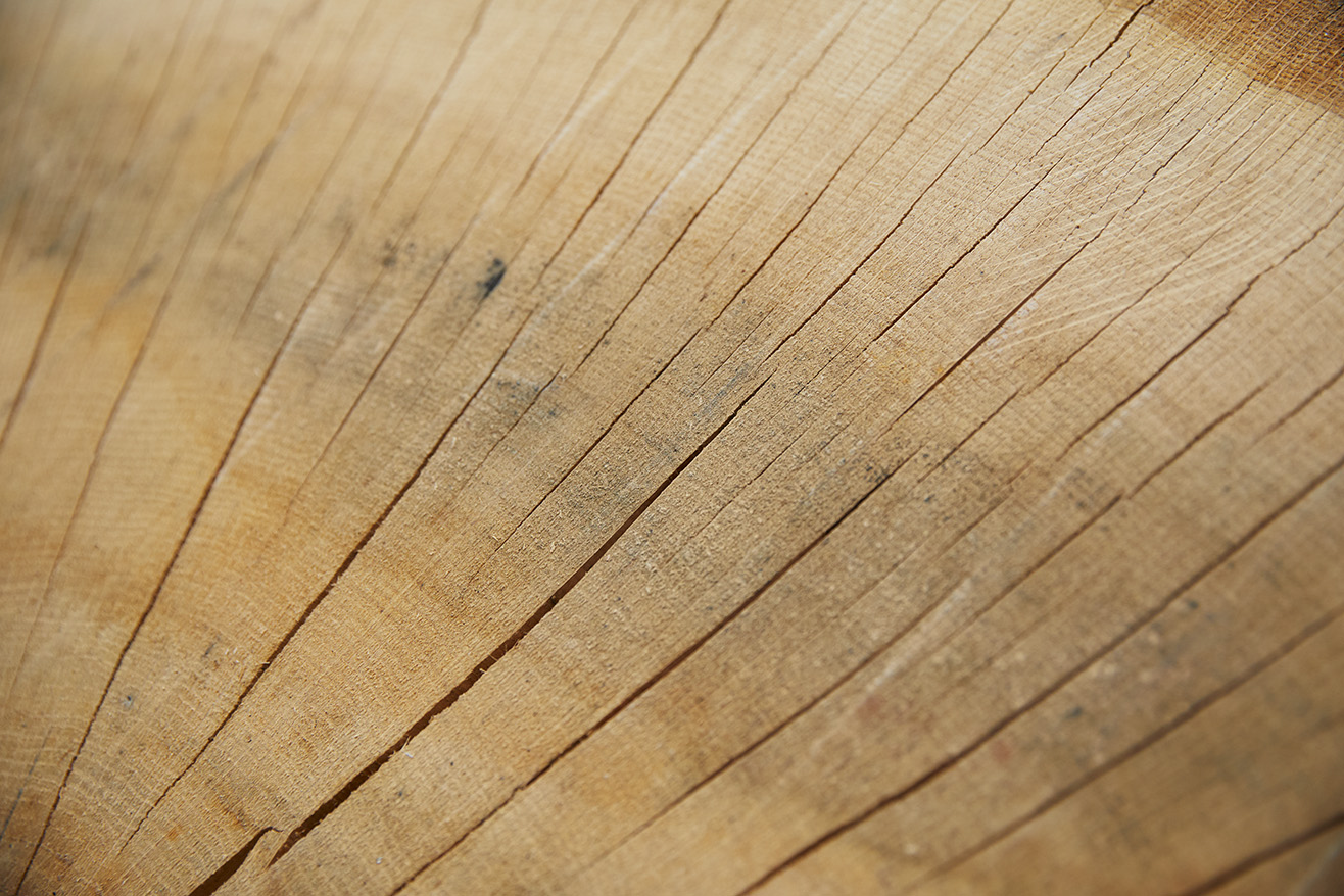 The grain of timber used by Gareth Neal